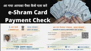 E Shram Card Payment Status Check